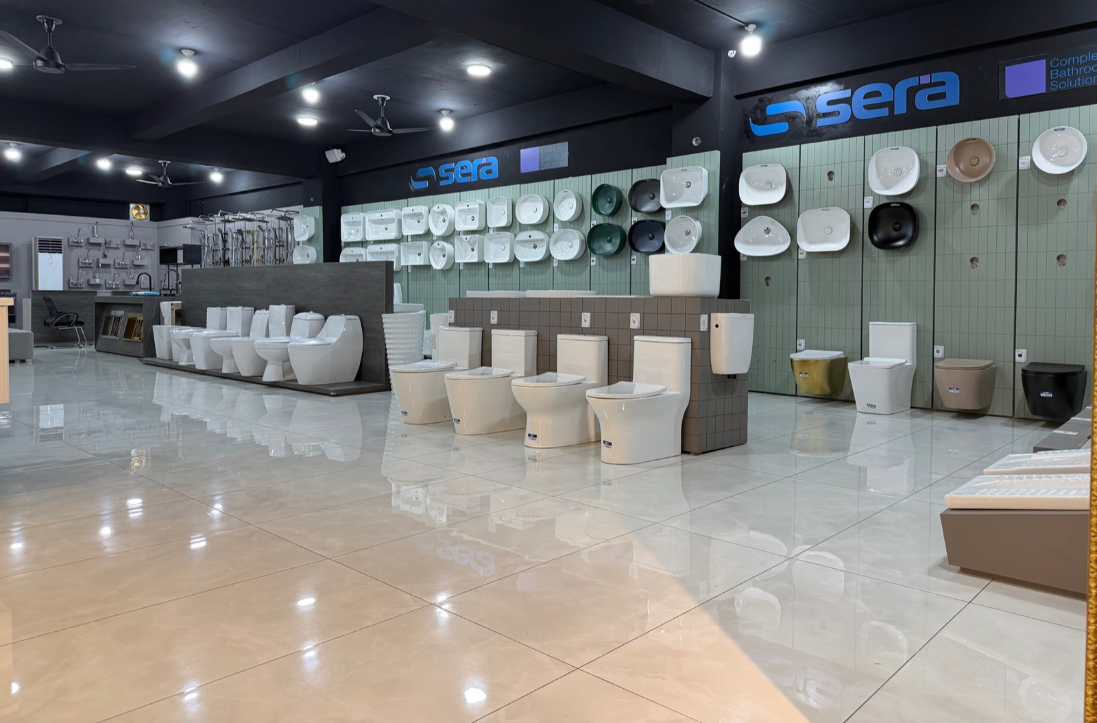 Sanitaryware Showroom Floor