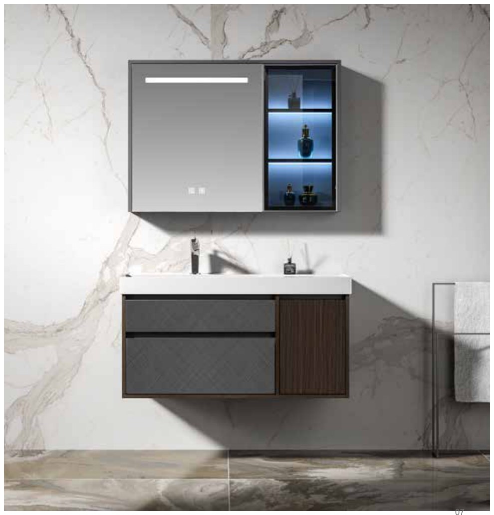 K-9056 Vanity with Smart Mirror